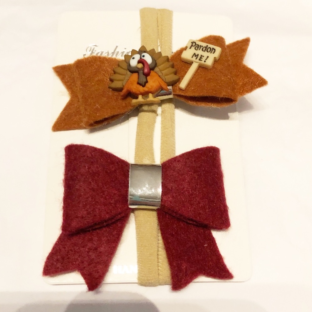Thanksgiving Hair Bows